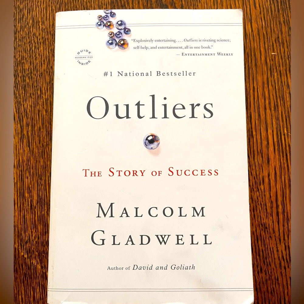 📚Outliers by Malcom Gladwell 📚